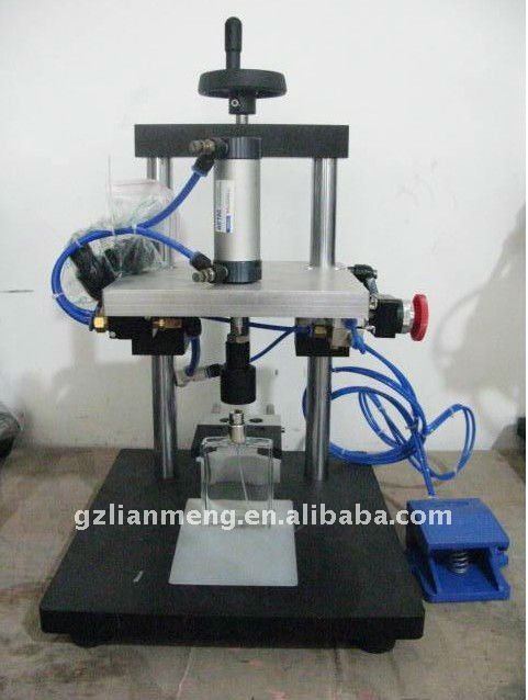 Cheap Price Perfume Ring-cap Capping Bottle Cap Collaring Machine