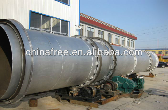 cheap price sawdust rotary dryer / silica sand rotary dryer
