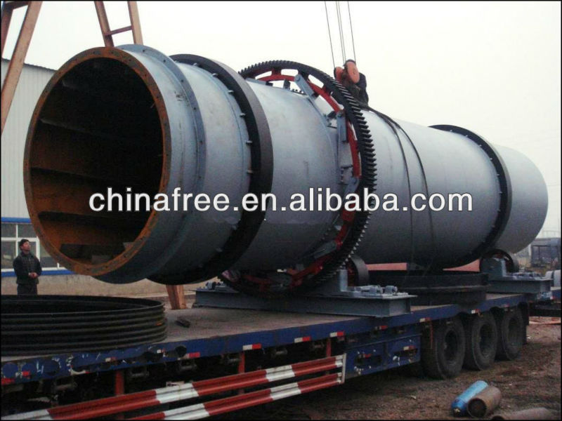 cheap price sawdust rotary dryer / silica sand rotary dryer