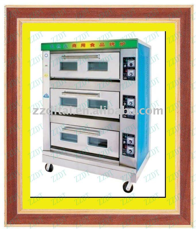 cheap selling 3 layer 6 pan chicken rotary oven with new design