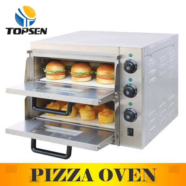 Cheap Stainless steel Pizza making oven 12''pizzax2 equipment