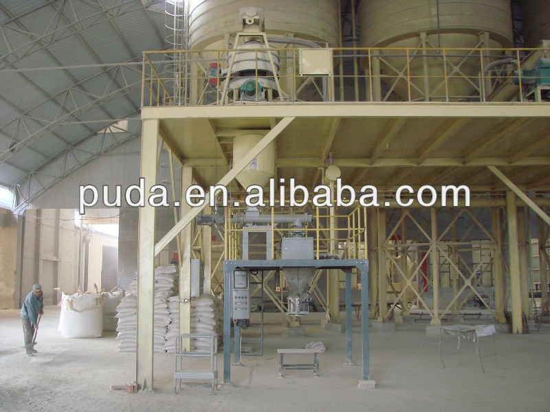 chemical powder mixing machine with filling machine