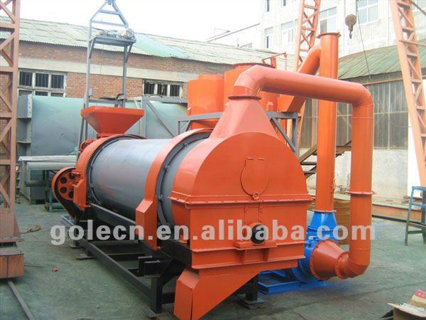 Chicken manure dryer machine