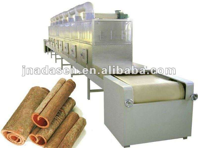 China Bay leaf/ myrcia, spice microwave dryer & sterilizer--industrial microwave machinery
