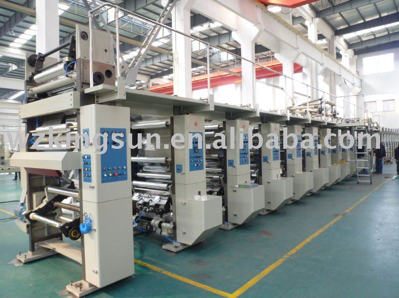 China Best Plastic Film High Speed Computer Control Rotogravure Printing Machine