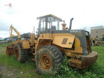 China brand used Lingong wheel loader ZL50F