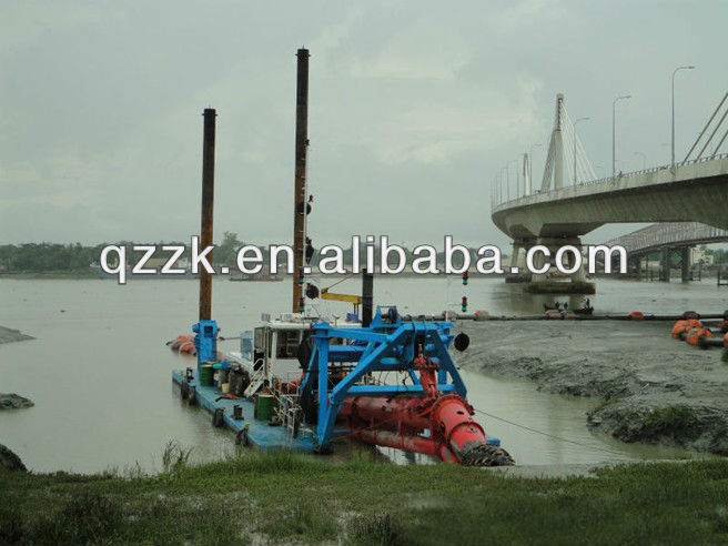 China cutter type river sand dredger ZKCSD Series China cutter type river sand dredger