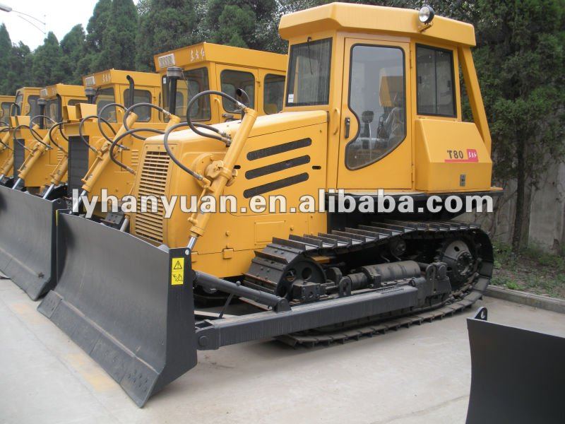 China HOT SALE 80HP Small Crawler Bulldozer