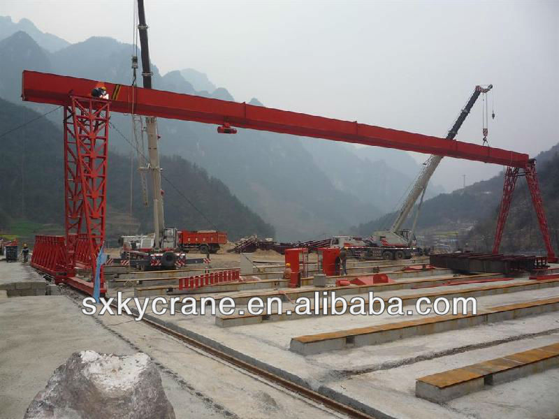 China MH electric hoist gantry crane supplier with best gantry crane price