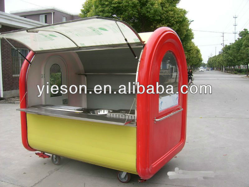 China Mobile Food Kiosk Food Carts / Food trolley For Sale YS-BF230