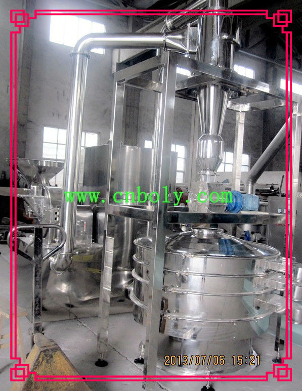 China Stainless Steel High Efficient Anise Powder Turbine Pulverizer