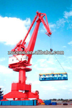 Chinese Mobile Portal Crane for Seaport 40T