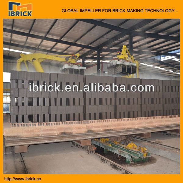 Clay brick making machine line of tunnel kiln / brick firing system