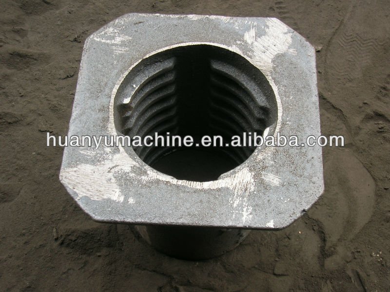 clay sand casting ductile iron shells for chemical machinery