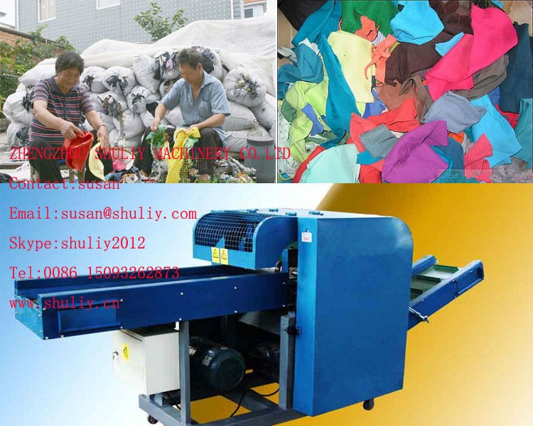Cloth mill machine /textile recycling machine 0086 15093262873