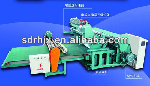 CNC automatical knife adjustment rotary veneer peeling lathe