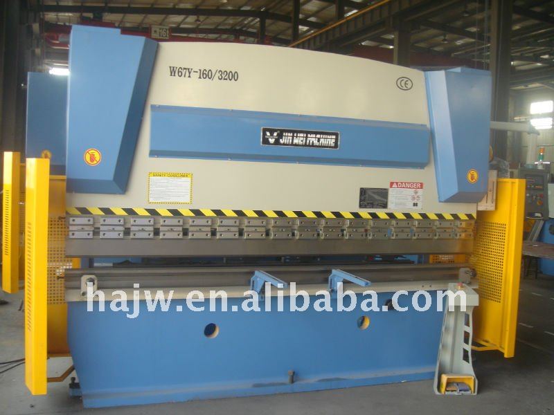 CNC Bending Machine W67K-125/4000, CE and ISO