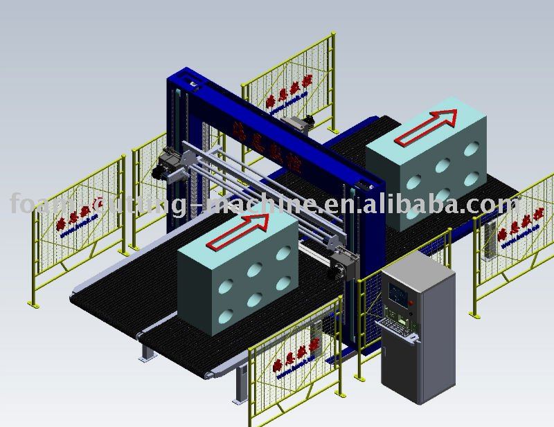 CNC Contour Foam Cutting Machine(with dual blade)