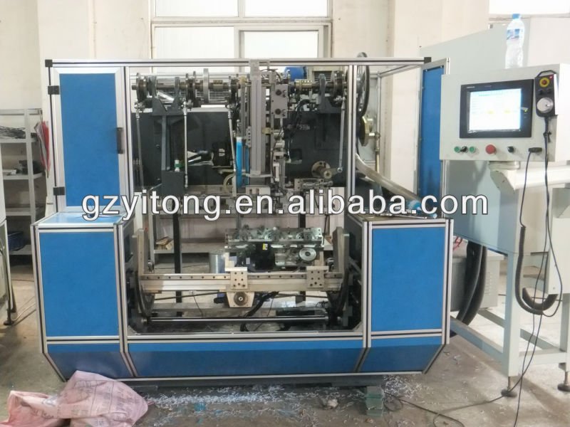 CNC drilling and tufting machine