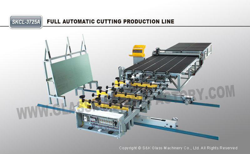 CNC Full Automatic Glass Cutting Production Line