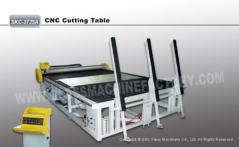 CNC Glass Cutting Table with Italian Optima Software