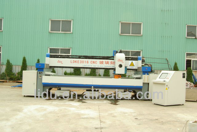 CNC Glass Engraver Machine for ornamental glass