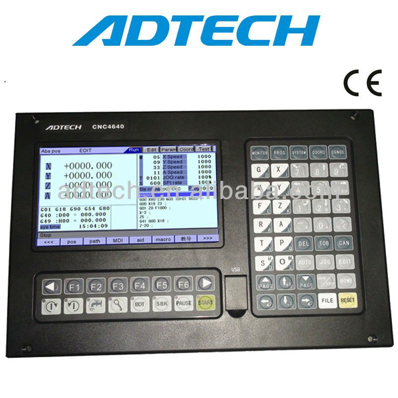 CNC milling controller, motor control machine system