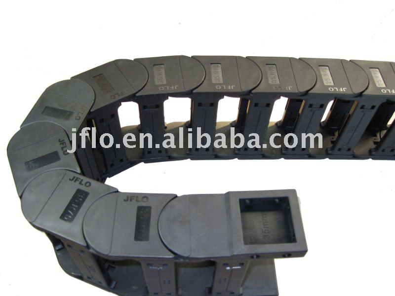 cnc plastic cable chain,nylon cable carrier