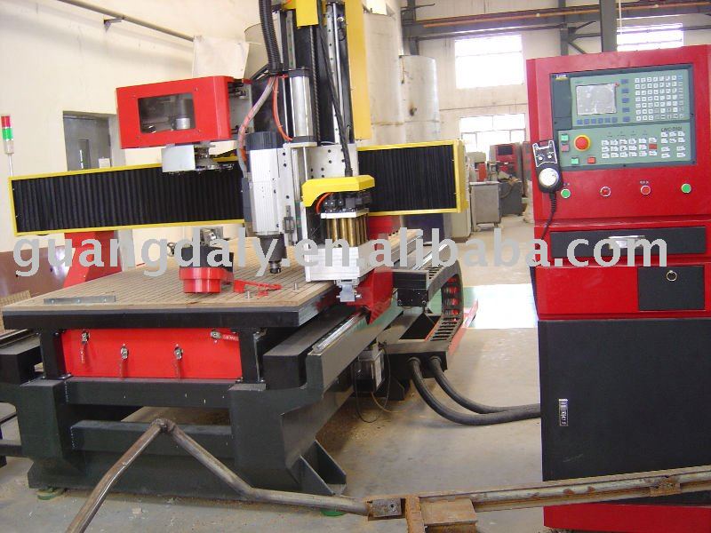 cnc router Q-1325 With Multi-drill and rotation configration