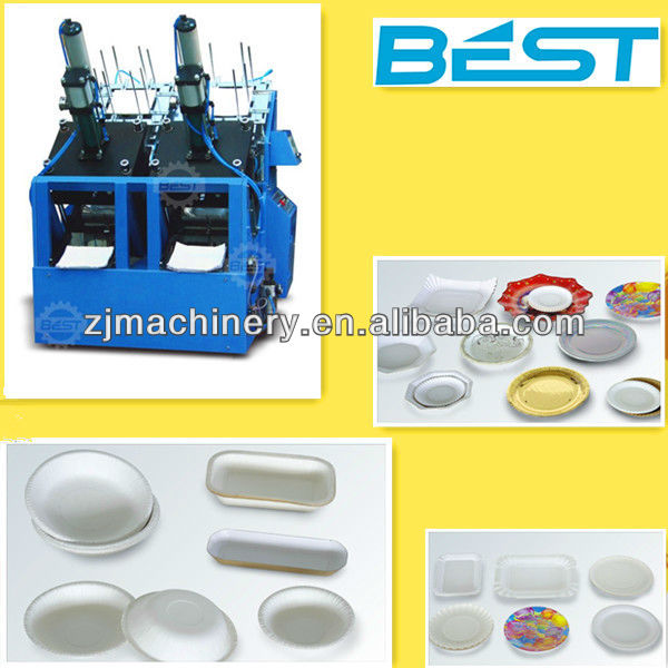 Coated paper dish forming machine,paper dish forming machine