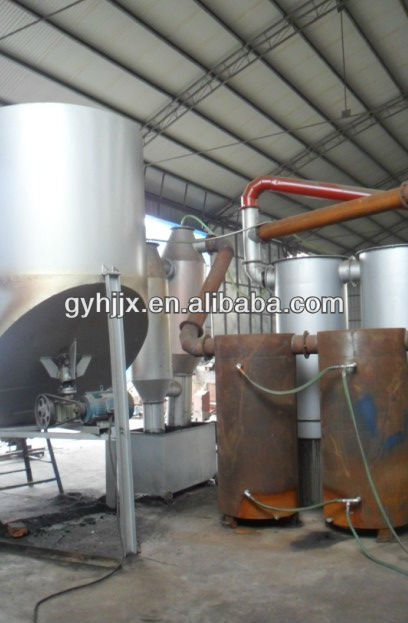 coconut shell carbonization stove/continuous working type