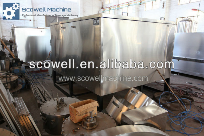 Cold Water Tank With Chiller For Carbonated Drinks Plant