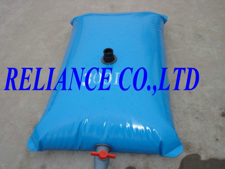 collapsible pvc pillow water storage bladder tanks