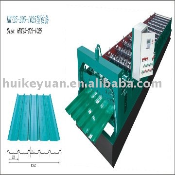 Color steel making machine