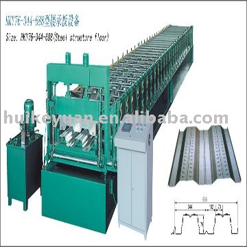 Color steel making machine