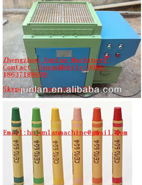 coloured oiled crayon making machine /wax crayon making machine