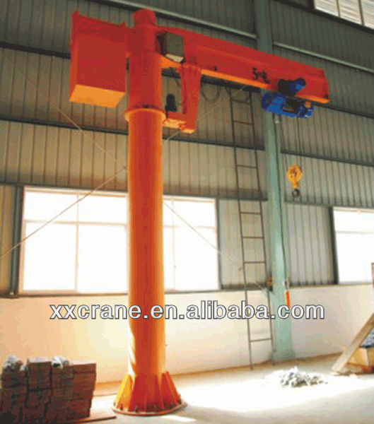 Column swing lever type hoisting equipment JIB crane