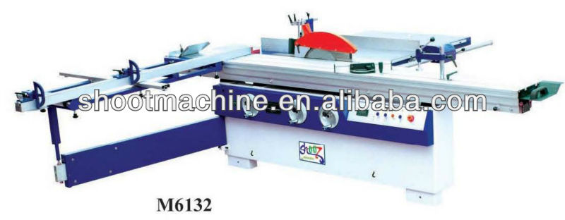 Combine Woodworking Machine M6132 with Sliding Table Sizes 3200x320mm and Max. Cross-cut Width 1250mm