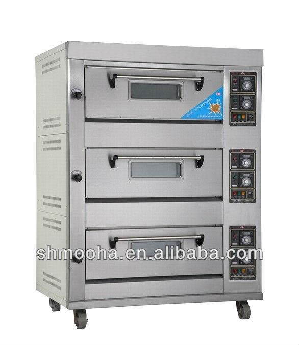 Commercial 3 Decks Gas Bread /Cake/Pizza Baking Oven