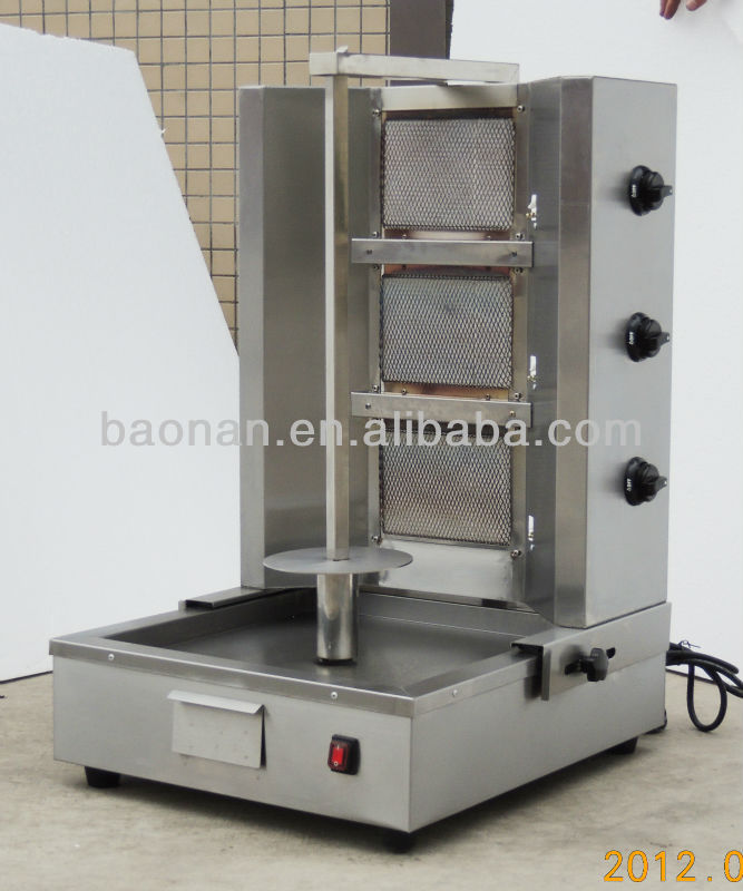 Commercial Gas Shawarma Machine/Doner Kebab Machine BN-RG01