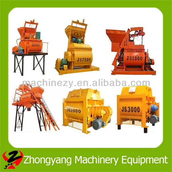 Competitive Price Twin Shaft Automatic Concrete Mixer