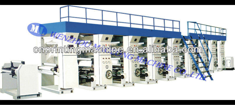 Computer Combination Gravure Printing Machine