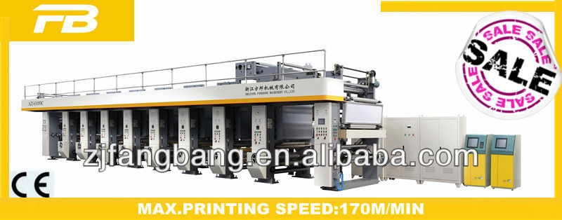 computer rotogravure printng machine