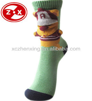 computerized 3d cartoon animal socks knitting machine