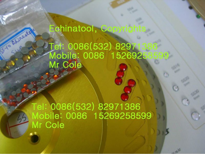 computerized control rhinestone setting machine