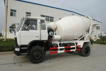 concrete mixing truck