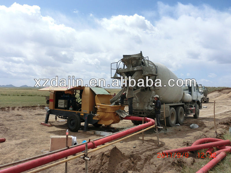 concrete pumps