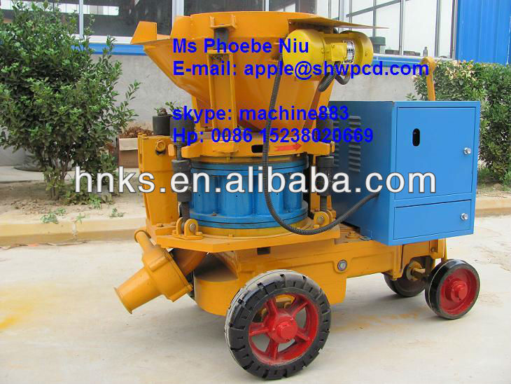 concrete spraying machine/shotcrete machine/cement throwing machine/ cement throwing jet 0086 15238020669