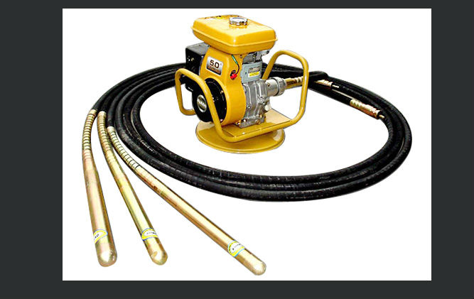 Concrete vibratory driver unit-powered by Honda, Loncin, Robin & Diesel, DYNAPAC joint, coupling, ball type coupling available