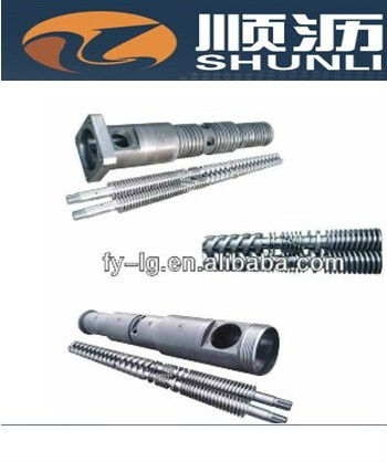 Conical Twin Screw and Barrel for Plastic machine